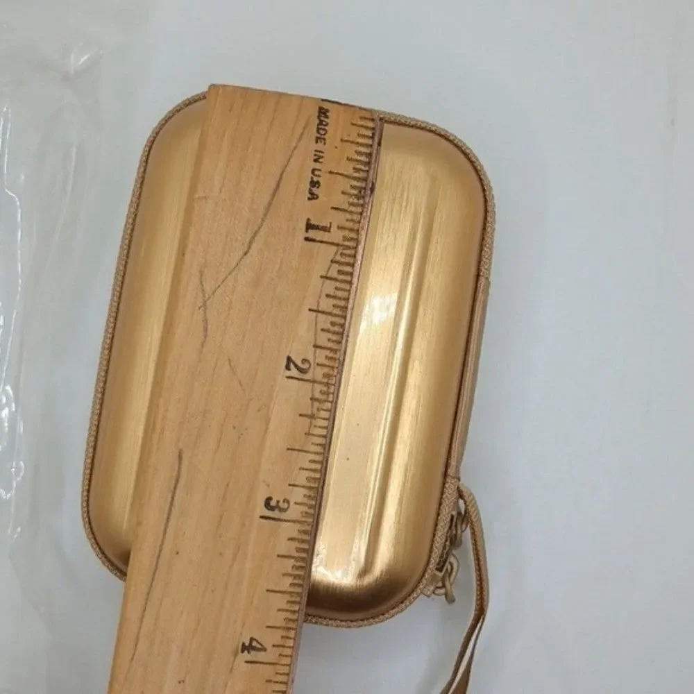Gold RFID wallet identity protection card holder